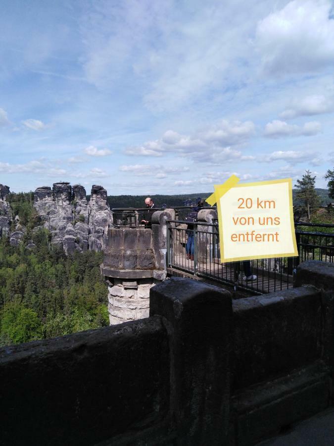 Landpension Haupt Зебниц Екстериор снимка